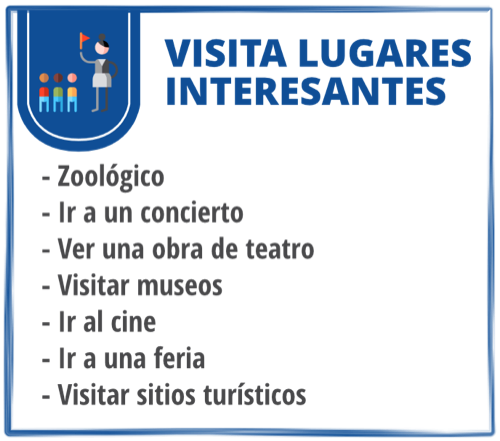 visita lugares interesantes
