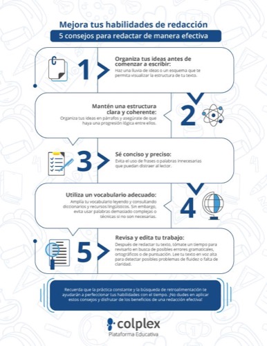 redacción 5 consejos para redactar de manera efectiva colplex blog